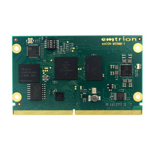 NXP i.MX8M Mini计算机模块 - emCON-MX8M - emtrion GmbH - i.MX / Arm® Cortex®-A53四核 / USB2.0