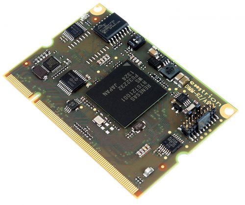 ARM Cortex-A9计算机模块 - DIMM-RZ/A1H - emtrion GmbH - Renesas / 以太网 / RS-232