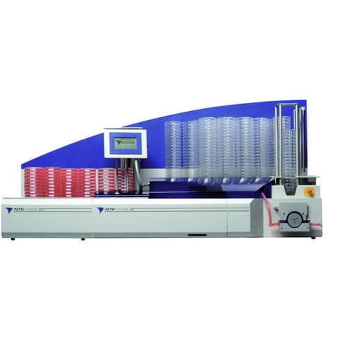 培养皿灌装系统 - PetriSwiss PS 900 - Biotool Swiss AG - 自动 / 脚踏式 / 液体