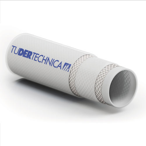 食品软管 - TUSIL® BRIGHT D - TUDERTECHNICA - TUBIGOMMA DEREGIBUS SRL - 硅胶 / 排放 / 高温