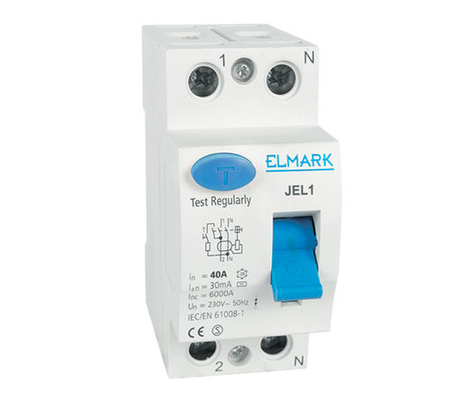 剩余电流动作断路器 / 漏电 - 40221 - Elmark - 接地漏电 / 手动 / 自动