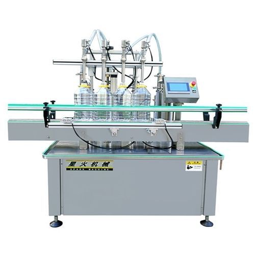 低粘滞度液体填充机 - XH-600L - Spark Packaging Machines - 自动 / 塑料瓶 / 用于气瓶