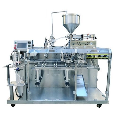 自动灌装封盖机 - FS-600 - Spark Packaging Machines - 热量 / 用于袋子 / 液体