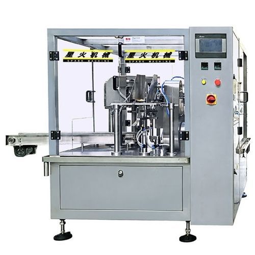 自动灌装封盖机 - FS-100 - Spark Packaging Machines - 用于袋子 / 液体 / 粉末