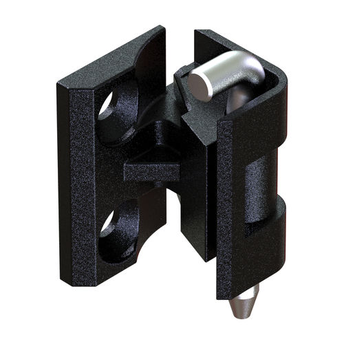 扁平铰链 - 2306-15-20  - Wenzhou Yeeka Lock Technology Co., Ltd. - 锌制 / 镀铬 / 门