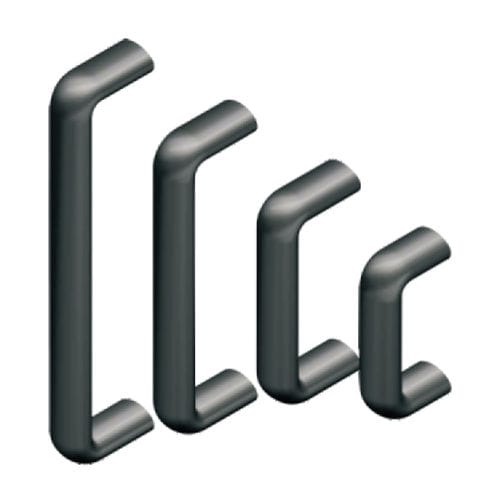卡箍把手 - 3204-090  - Wenzhou Yeeka Lock Technology Co., Ltd. - 管状 / 聚酰胺 / U形