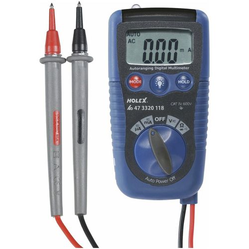 数字万用表 - 473320 - HOLEX - 手持式 / 600 V / cat IV