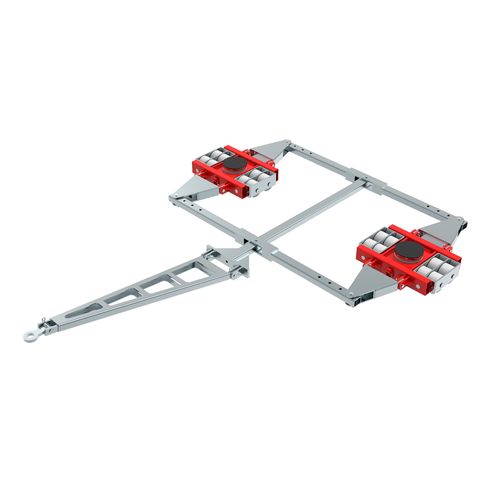 重载荷滚轮小车 - ECO-Skate DUO XL (NY) XN40D 40to - HTS Hydraulische Transportsysteme GmbH - 运输 / 4点支撑式