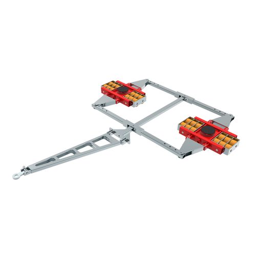 重载荷滚轮小车 - ECO-Skate DUO XL X48D 48to - HTS Hydraulische Transportsysteme GmbH - 运输 / 4点支撑式