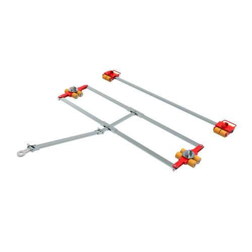 重载荷滚轮小车 - ECO-Skate ISOCON IC60D + IC60S 12to - HTS Hydraulische Transportsysteme GmbH - 运输 / 手动 / 集装箱