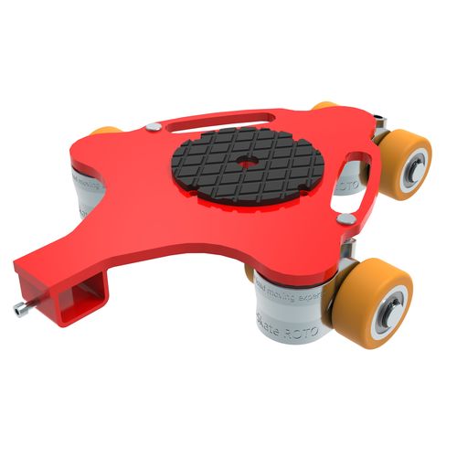 旋转滚轮小车 - ECO-Skate® ROTOflex (PU) R14 1,4to - HTS Hydraulische Transportsysteme GmbH - 运输 / 手动 / 360°