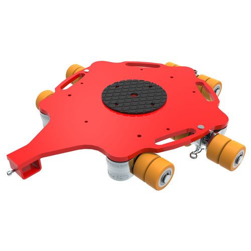 旋转滚轮小车 - ECO-Skate® ROTOflex (PU) RF64 6,4to - HTS Hydraulische Transportsysteme GmbH - 用于重载荷 / 运输 / 手动