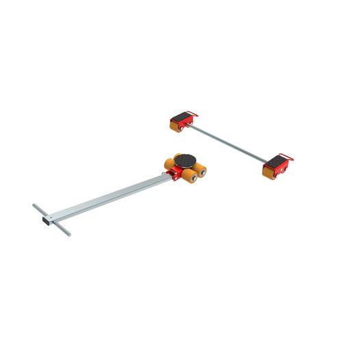 重载荷滚轮小车 - ECO-Skate IDEAL (PU) i30L + i30S 6to - HTS Hydraulische Transportsysteme GmbH - 运输 / 手动