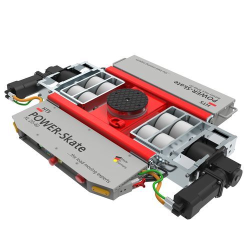 重载荷滚轮小车 - POWER-Skate XL 20-40 + XN20S-B 40to - HTS Hydraulische Transportsysteme GmbH - 运输 / 自走式 / 电池驱动