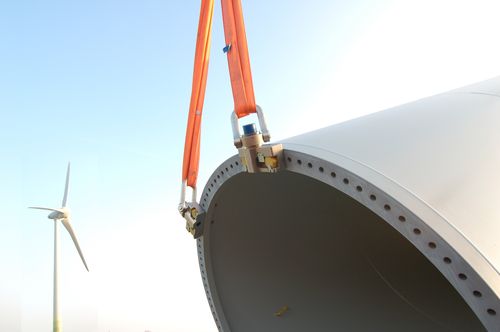 螺纹吊环 - ACTEK WKA-System - HTS Hydraulische Transportsysteme GmbH - 用于风力发电机装配