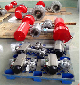 气动阀门执行器 - VSF - pneumaticairactuator.com - 旋转 / 止转棒轭 / 单作用