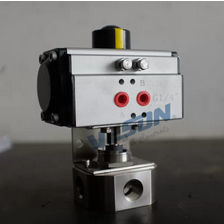 球形阀 - VS-063DA - pneumaticairactuator.com - 气动 / 用于空气 / 不锈钢