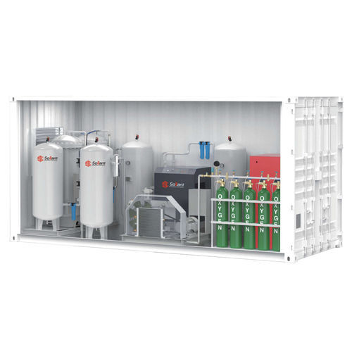 高纯度应用氧气发生器 - SLTOG series  - Shanghai Sollant Energy Saving Technology Co., Ltd - 干式 / 工艺流程 / 医用