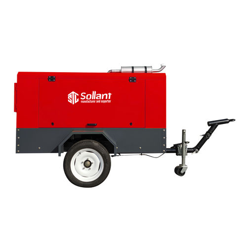 便携式压缩机 - SLTDP-10/8 - Shanghai Sollant Energy Saving Technology Co., Ltd - 螺杆 / 空气 / 柴油驱动