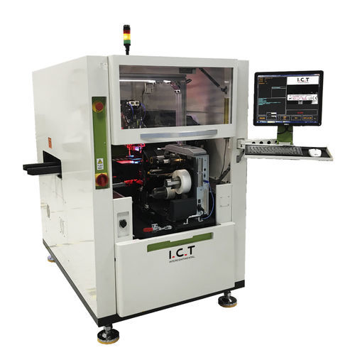 自动打标机 - I.C.T-31 series - Dongguan ICT Technology Co.,Ltd - PCB印刷电路板 / 顶面 / 自粘标签