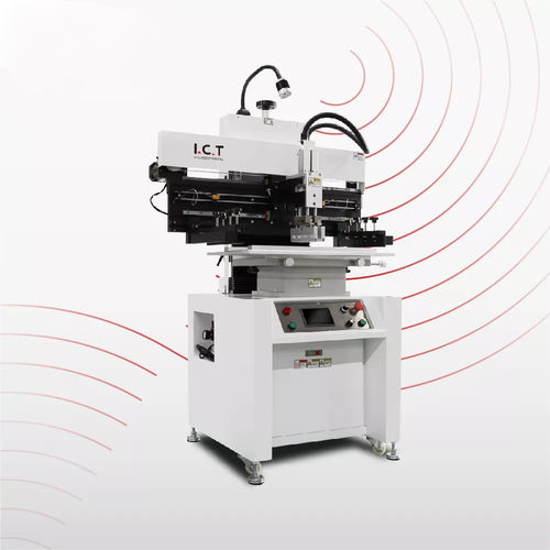 半自动丝印机 - P series - Dongguan ICT Technology Co.,Ltd - 用于焊料 / PCB / 模块化