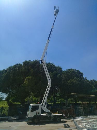拖拉机悬挂高空作业平台 - SCA23 HE+H - Safi Group srl - 带轮 / 卡车安装式 / 农用