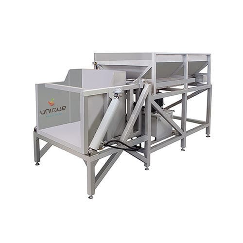 槽倾卸装置 - XLJ100 - Zibo Unique Machinery Co., Ltd. - 液压 / 固定 / 不锈钢