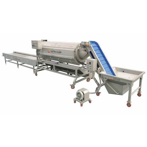 土豆削皮加工生产线 - Zibo Unique Machinery Co., Ltd.