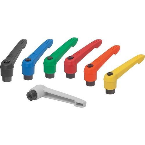 塑料紧固手柄 - B0218 series - NORMTEILWERK ROBERT BLOHM GmbH - 钢 / 承压模塑锌