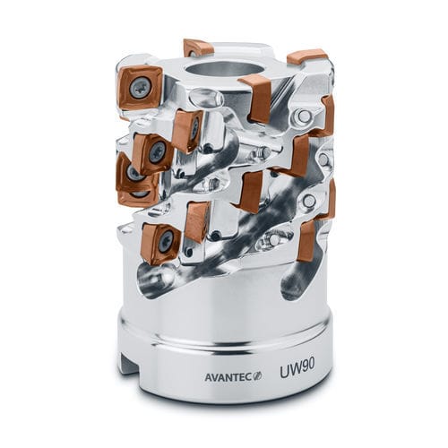 箭猪铣刀 - UW90 - Avantec Zerspantechnik GmbH - 圆筒形 / 齿刀 / 用于不锈钢