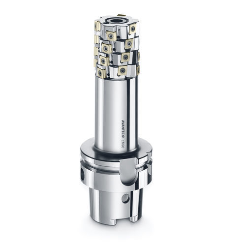 箭猪铣刀 - Multiring CM90 - Avantec Zerspantechnik GmbH - 圆筒形 / 可转位刀片 / 用于钢材