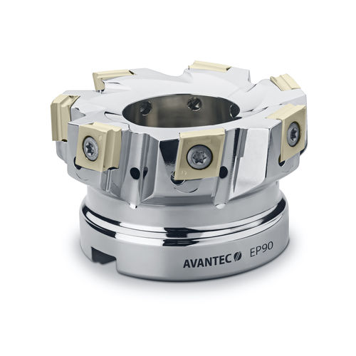 凸肩铣刀 - EP90 | EV90 - Avantec Zerspantechnik GmbH - 切向 / 可转位刀片 / 粗加工
