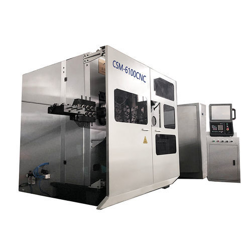 压缩弹簧卷绕机 - CSM-6100 - Luoyang Xianheng Spring Machinery Co.,ltd. - 用于CNC机 / 卷绕