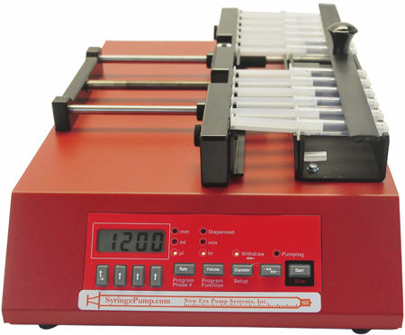 多通道注射泵 - NE-1200 - New Era Pump Systems, Inc. - 用于化学品 / 步进式电机驱动 / 自吸式