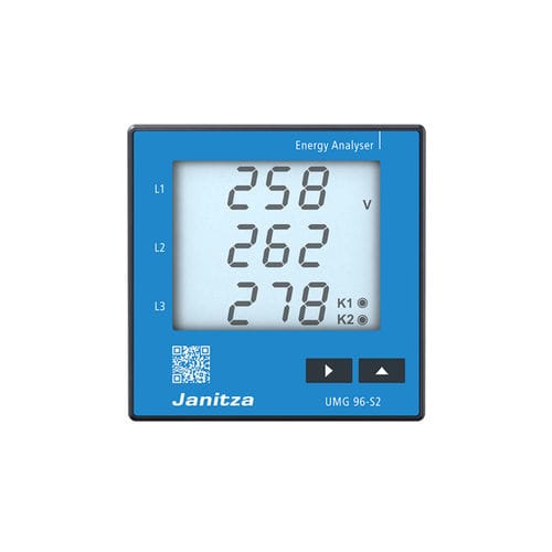 测量监控设备 - UMG 96-S2 - Janitza electronics GmbH - 电压 / 电能质量 / 数字
