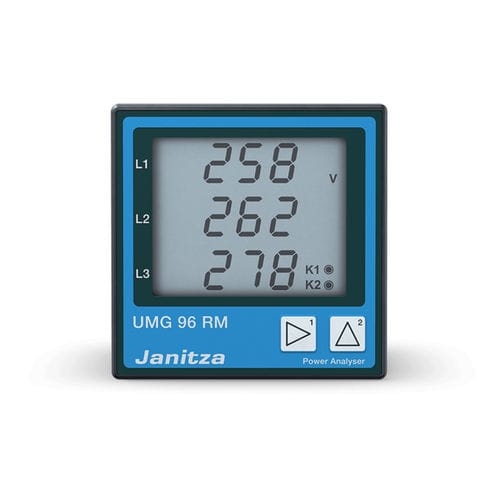 测量监控设备 - UMG 96RM-E - Janitza electronics GmbH - 功率 / 漏电 / 报警