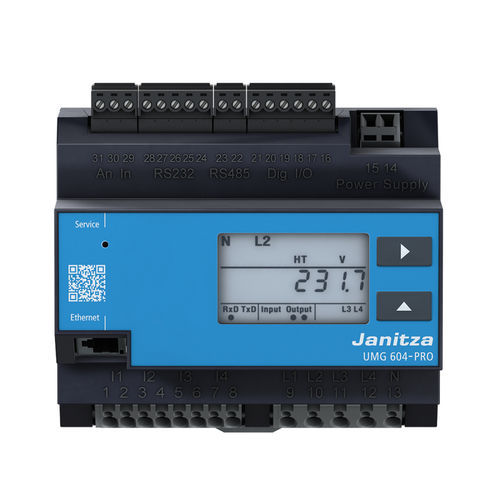 测量监控设备 - UMG 604-PRO - Janitza electronics GmbH - 电能质量 / 以太网 / PROFIBUS