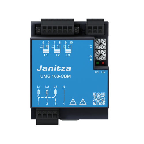 电能质量测量表 - UMG 103-CBM - Janitza electronics GmbH - 功率 / 电力参数 / 工业