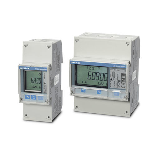 认证MID电子能量计 - B series - Janitza electronics GmbH - 单相 / 三相 / ModBUS RTU