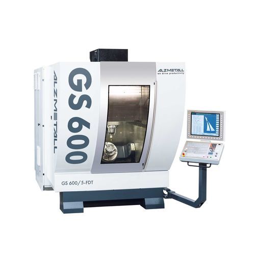 3轴CNC加工中心 - GS 600/5-FDT - Alzmetall - 立式 / 龙门式 / 旋转台式