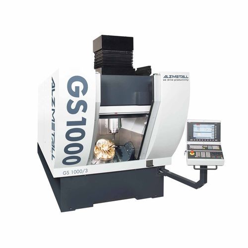 3轴CNC加工中心 - GS 1000/3 - Alzmetall - 立式 / 龙门式 / HSK A-63