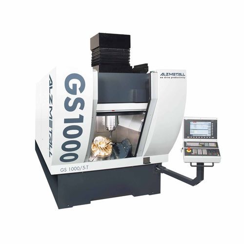 3轴CNC加工中心 - GS 1000/5-T - Alzmetall - 立式 / 龙门式 / 旋转台式