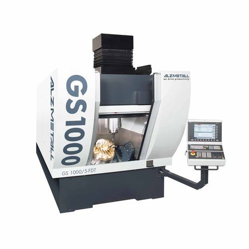 3轴CNC加工中心 - GS 1000/5-FDT - Alzmetall - 立式 / 龙门式 / HSK-T63