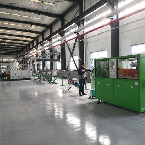 多层管道挤出生产线 - Ningbo Extru Machinery Co., Ltd. - 水冷式 / PLC控制 / 带触摸屏