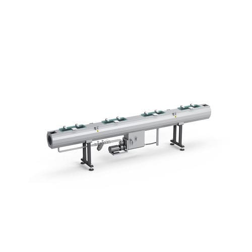 挤压成型冷却槽 - EXT-CB series - Ningbo Extru Machinery Co., Ltd. - 管道 / 喷水雾化式 / 夹持环