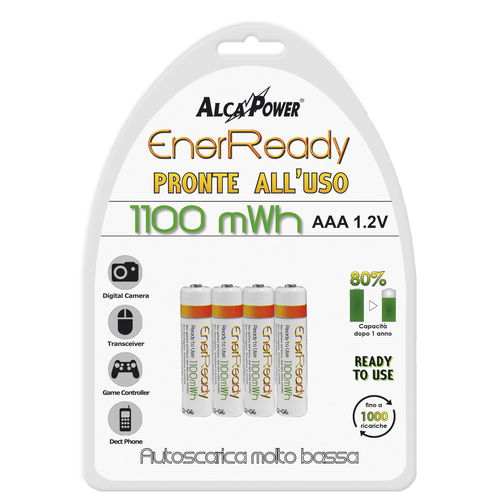 镍氢电池 - AP1100ER - Alcapower - AA型 / IEC