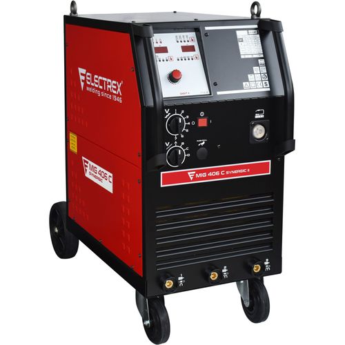 MIG-MAG焊机 - 406 C SYNERGIC II - electrex - 三相 / 用于钢材 / 用于不锈钢