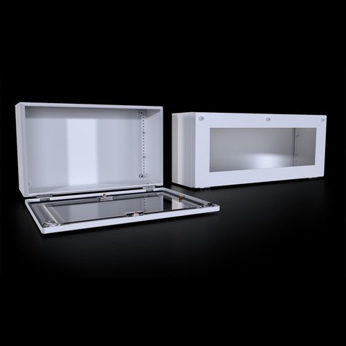 玻璃门式盒 - KT 37 series - Tekpan Teknik Elk. Kumanda Pano San. ve Tur. Tic. A.S. - 壁挂安装 / 长方形 / 软钢