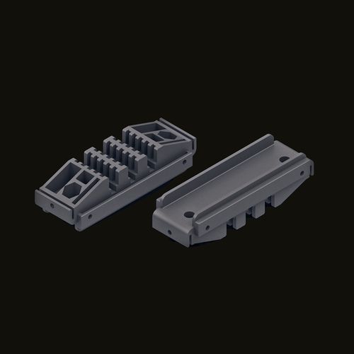 汇流条支架 - 600 series - Tekpan Teknik Elk. Kumanda Pano San. ve Tur. Tic. A.S. - 塑料 / 可调节 / 轨道