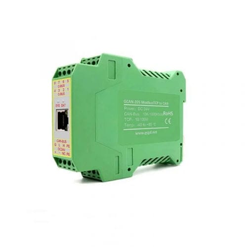 通信变换器 - GCAN-205 - Shenyang Vhandy Technology Co. - 以太网 / Modbus TCP / CAN